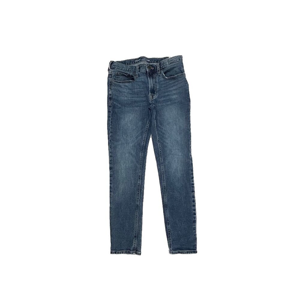 Old Navy Skinny Men's size 30x30 Dark Wash Blue Denim jeans‎